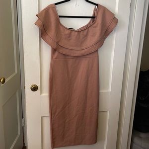 Misquided Ruffle Dress
